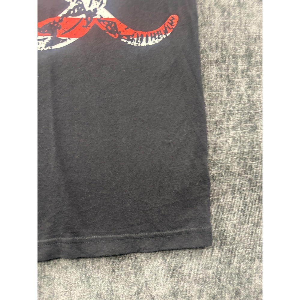 Born Primitive T Shirt Mens Medium Black American Spirit Gadsden Flag Graphic - Picture 3 of 15